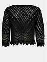 Jacqueline de Yong Pulover scurt negru JDY-New Sun