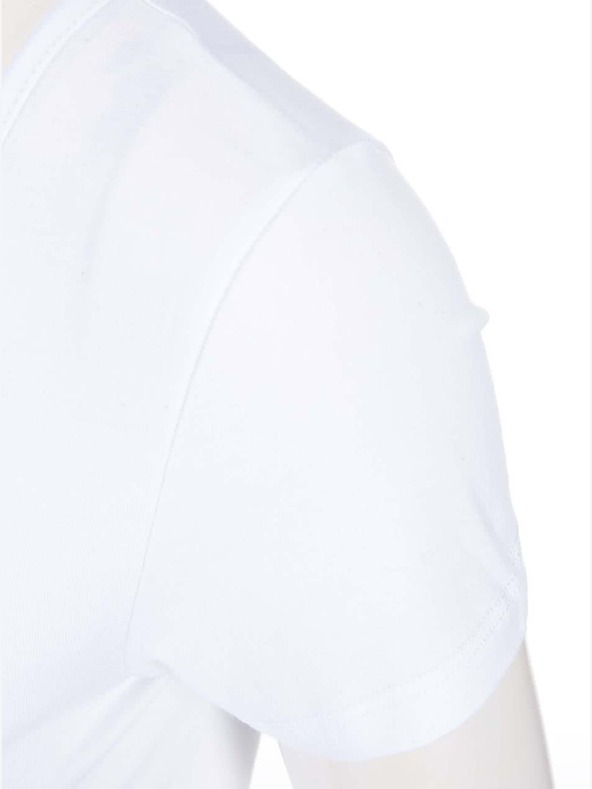 Vero Moda Tricou de bază alb cu gât rotund VERO MODA Maxi My