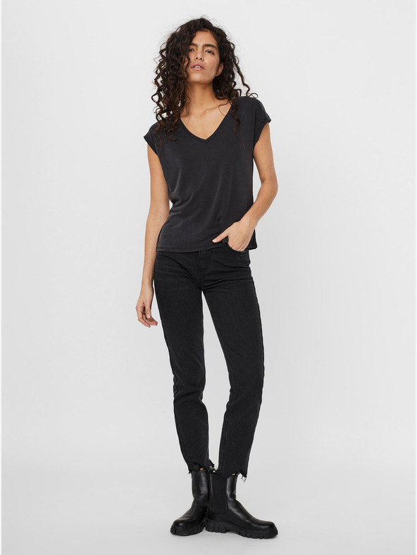 Vero Moda Tricou negru VERO MODA Filli
