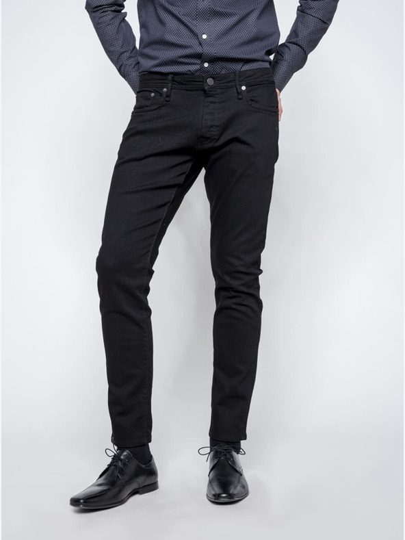 Jack & Jones Negru bărbați Jack & Jones Glenn Jeans