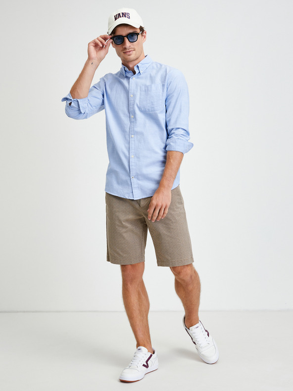 Jack & Jones Cămașă Jack & Jones Oxford albastră