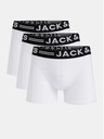 Jack & Jones Set de trei boxeri Jack & Jones Sense albi pentru bărbați