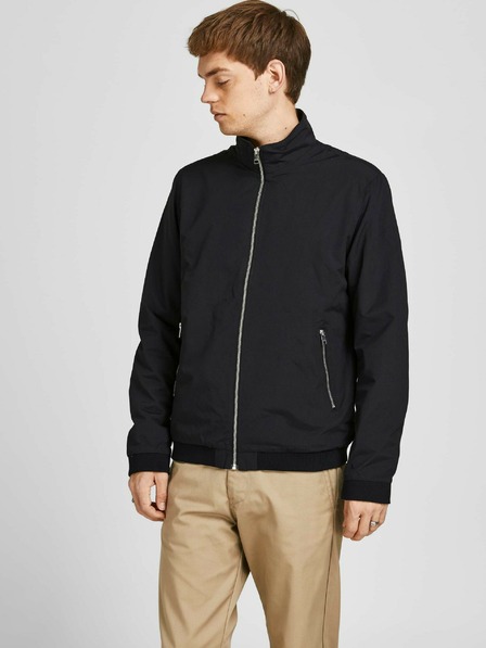 Jack & Jones Jachetă neagră Jack & Jones Rush
