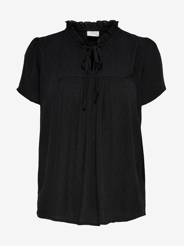 Jacqueline de Yong Bluză neagră cu model JDY Lima