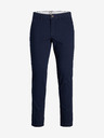 Jack & Jones Pantaloni chino albastru închis Jack & Jones Marco