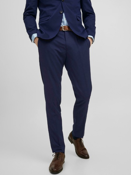 Jack & Jones Pantaloni de costum albastru închis Jack & Jones Franco