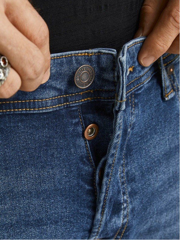 Jack & Jones Blugi slim fit albaștri Jack & Jones Glenn