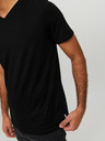 Jack & Jones Tricou de bază negru pentru bărbați Jack & Jones