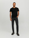 Jack & Jones Tricou de bază negru pentru bărbați Jack & Jones