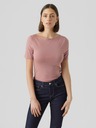 Vero Moda Tricou de bază pentru femei VERO MODA Panda roz vechi