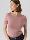 Vero Moda Tricou de bază pentru femei VERO MODA Panda roz vechi