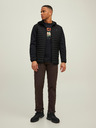 Jack & Jones Jachetă matlasată ușoară neagră Jack & Jones pentru bărbați