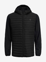 Jack & Jones Jachetă matlasată ușoară neagră Jack & Jones pentru bărbați