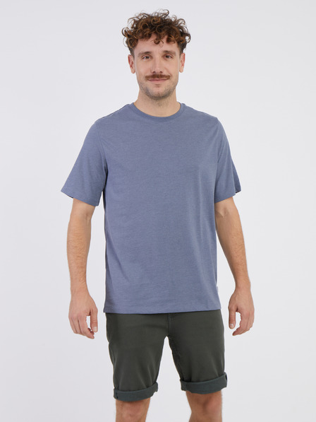 Jack & Jones Cămașă de bază albastră cu dungi pentru bărbați Jack & Jones Organic