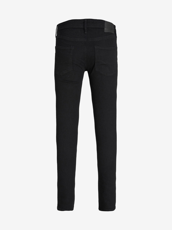 Jack & Jones Blugi skinny fit negri pentru bărbați Jack & Jones Liam