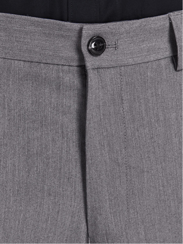Jack & Jones Pantaloni de costum gri pentru bărbați Jack & Jones Franco