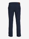 Jack & Jones Pantaloni chino cropped albastru închis pentru bărbați Jack & Jones Marco