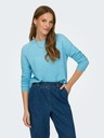 ONLY Pulover basic albastru deschis pentru femei ONLY Lesly