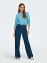 ONLY Pulover basic albastru deschis pentru femei ONLY Lesly