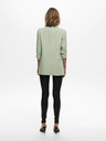 ONLY Blazer cu mânecă trei sferturi verde deschis pentru femei ONLY Elly