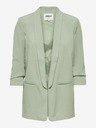 ONLY Blazer cu mânecă trei sferturi verde deschis pentru femei ONLY Elly