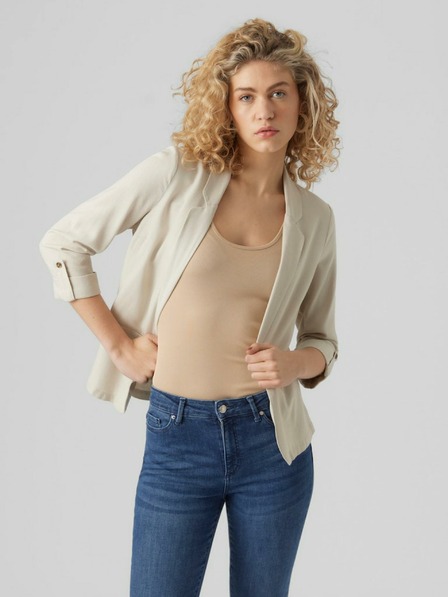 Vero Moda Jachetă bej cu in pentru femei Vero Moda Jesmilo