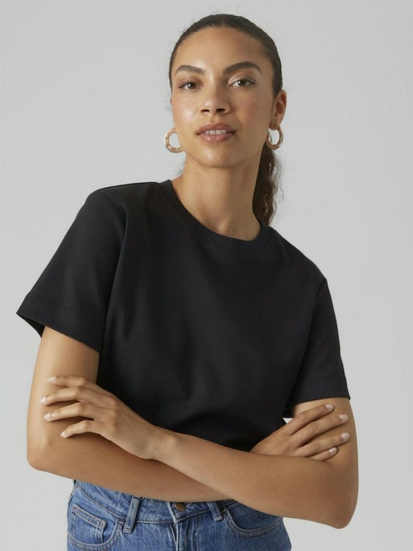 Vero Moda Cămașă neagră pentru femei Vero Moda Naima