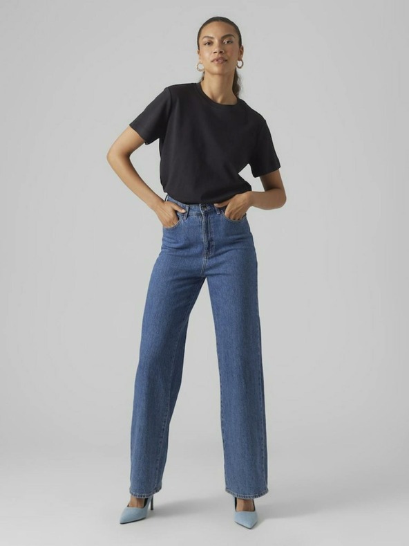 Vero Moda Cămașă neagră pentru femei Vero Moda Naima