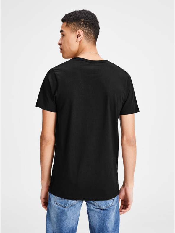 Jack & Jones Tricou basic negru Jack & Jones Basic