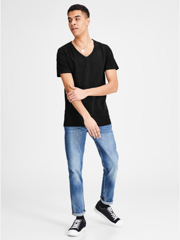 Jack & Jones Tricou basic negru Jack & Jones Basic