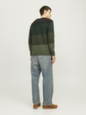 Jack & Jones Pulover cu dungi verzi Jack & Jones JJEHILL pentru bărbați