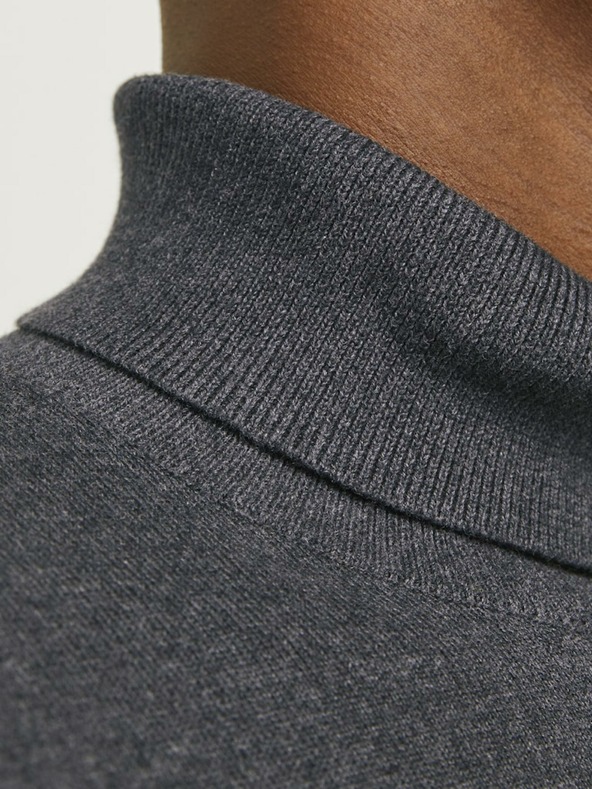 Jack & Jones Jack & Jones Basic Turtleneck Gri închis, bărbați