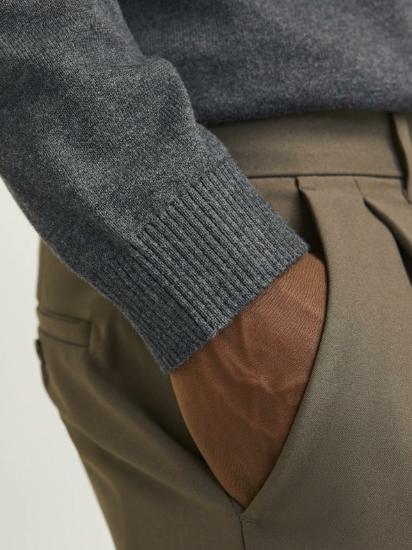 Jack & Jones Jack & Jones Basic Turtleneck Gri închis, bărbați