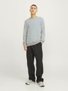 Jack & Jones Pulover Jack & Jones Globe gri deschis pentru bărbați