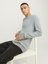 Jack & Jones Pulover Jack & Jones Globe gri deschis pentru bărbați
