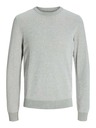 Jack & Jones Pulover Jack & Jones Globe gri deschis pentru bărbați