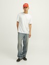 Jack & Jones Tricou alb Jack & Jones Frederiks pentru bărbați