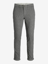 Jack & Jones Pantaloni chino pentru bărbați Jack & Jones Marco gri