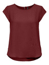 ONLY Bluză pentru femei ONLY Vic burgundy