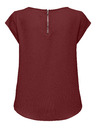 ONLY Bluză pentru femei ONLY Vic burgundy