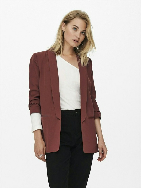 ONLY Blazer burgundy pentru femei ONLY