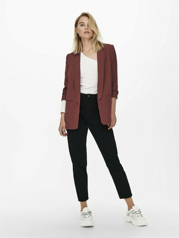 ONLY Blazer burgundy pentru femei ONLY