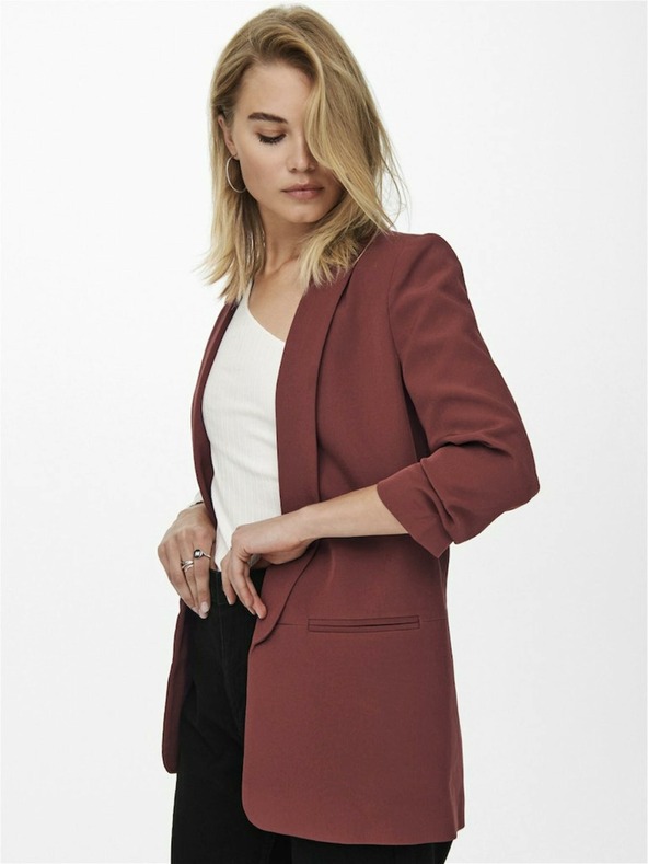 ONLY Blazer burgundy pentru femei ONLY