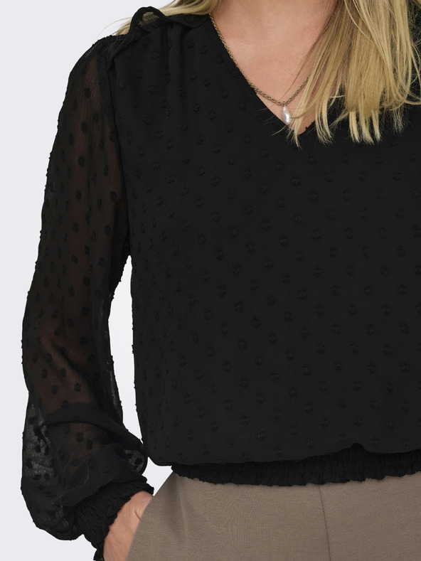 ONLY Bluză neagră pentru femei ONLY Elmira