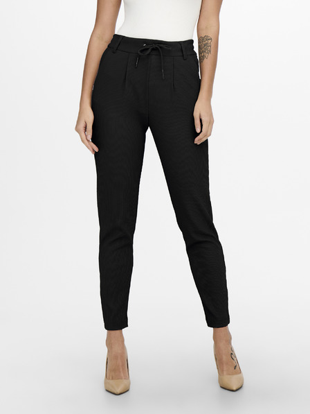 ONLY Pantaloni ONLY Poptrash negri pentru femei