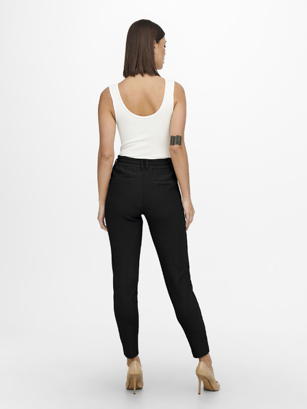 ONLY Pantaloni ONLY Poptrash negri pentru femei