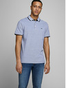 Jack & Jones Tricou polo albastru deschis Jack & Jones Paulos