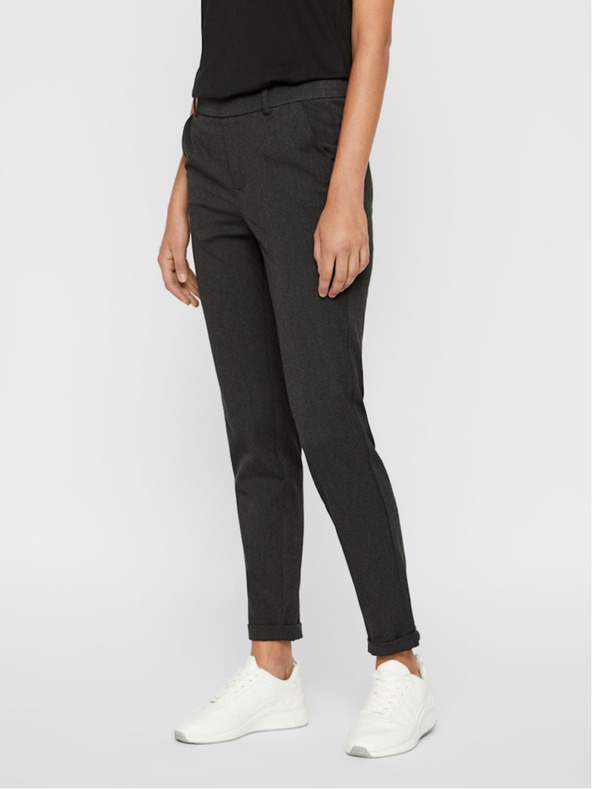 Vero Moda Pantaloni Vero Moda Maya gri închis de damă