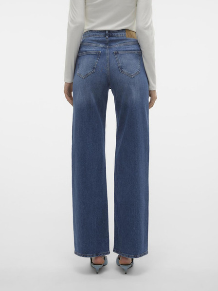 Vero Moda Blugi blue fit largi pentru femei Vero Moda Tessa
