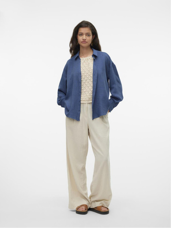 Vero Moda Tricou albastru pentru femei Vero Moda Melaney